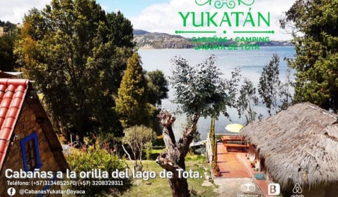 Cabañas Yukatan Lago de Tota