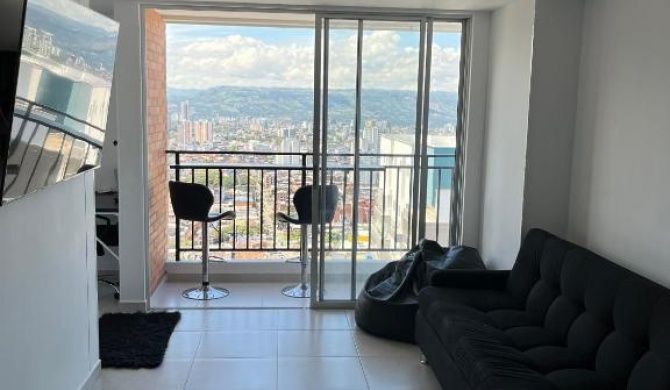 Apartamento privado con vista en el centro de B/ga