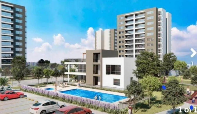 Apartamento moderno amoblado para estrenar, excelente ubicación en el sur de Cali