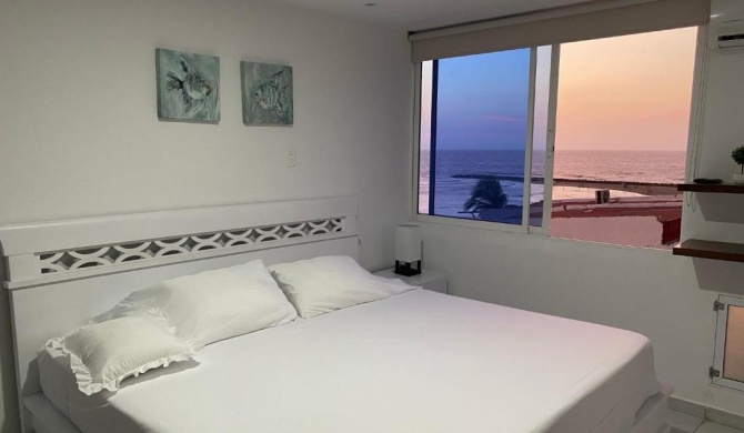 Amazing ocean view Apartment in El Laguito Cartagena