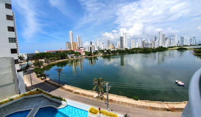 Apartamento con Vista a la Playa Cartagena