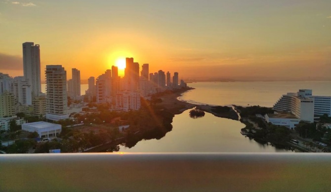 Cartagena Apartamento Vista Al Mar Edificio Poseidon