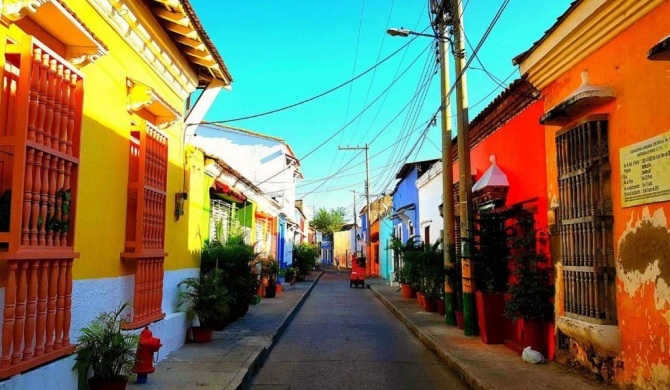 2cl1-J Apartment In Cartagena In The Old City With Air Conditioning