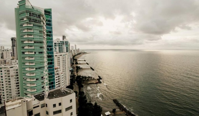 Beautiful beachfront Apt in Bocagrande Cartagena