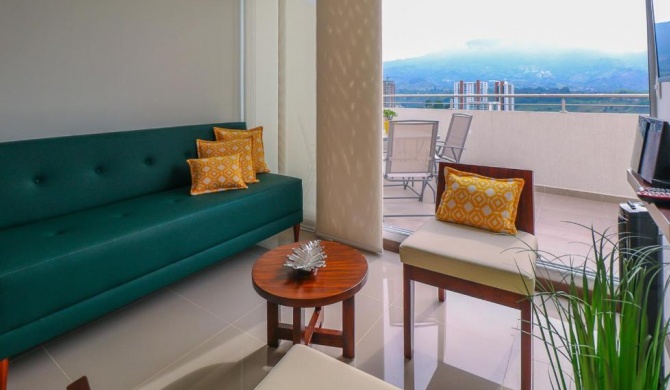 Hermoso apartamento con vista a la cordillera, Apto 1409