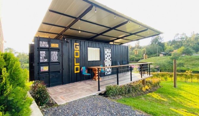 Acogedor y moderno Glamping en container, 10 min del centro