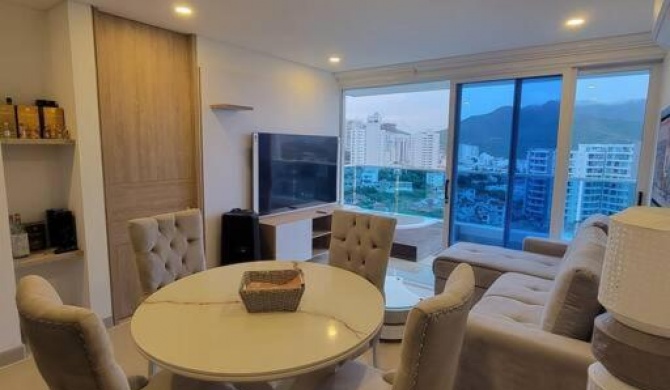 Apartamento con hermosa vista en Reserva Del Mar