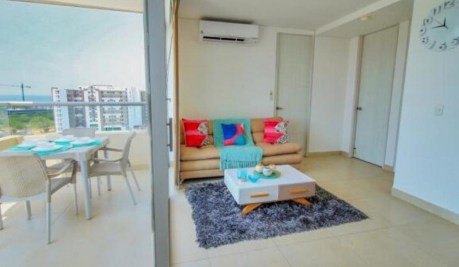 Apartamento Familiar con Piscina en Santa Marta