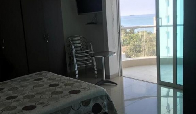 Rento apartamento en rodadero sur con vista de frente al mar