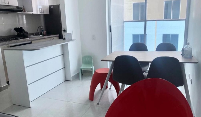 Apartamento Nuevo - Amoblado muy bien ubicado