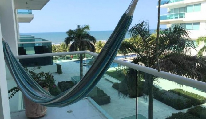 Apartamento con excelente vista al mar Dos alcobas los Morros